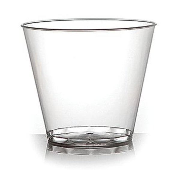 Fineline Settings Fineline Settings 409-CL Clear 9 Oz. Old-Fashioned Tumbler 409-CL